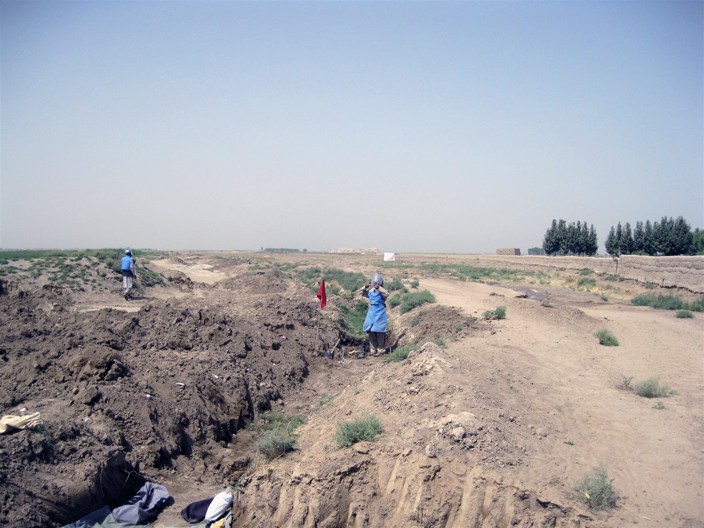 MCPA team at work in Daman district, Kandahar